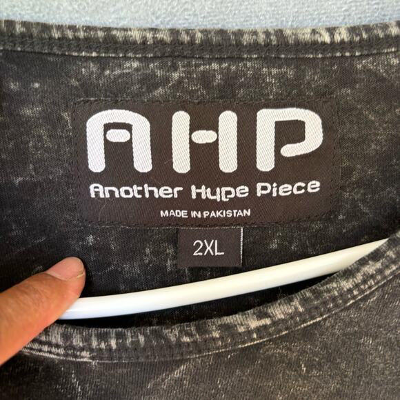 Another Hype Piece Shirt AHP 2XL Warrior Living Legend Distressed Skeleton Flag - Picture 14 of 15